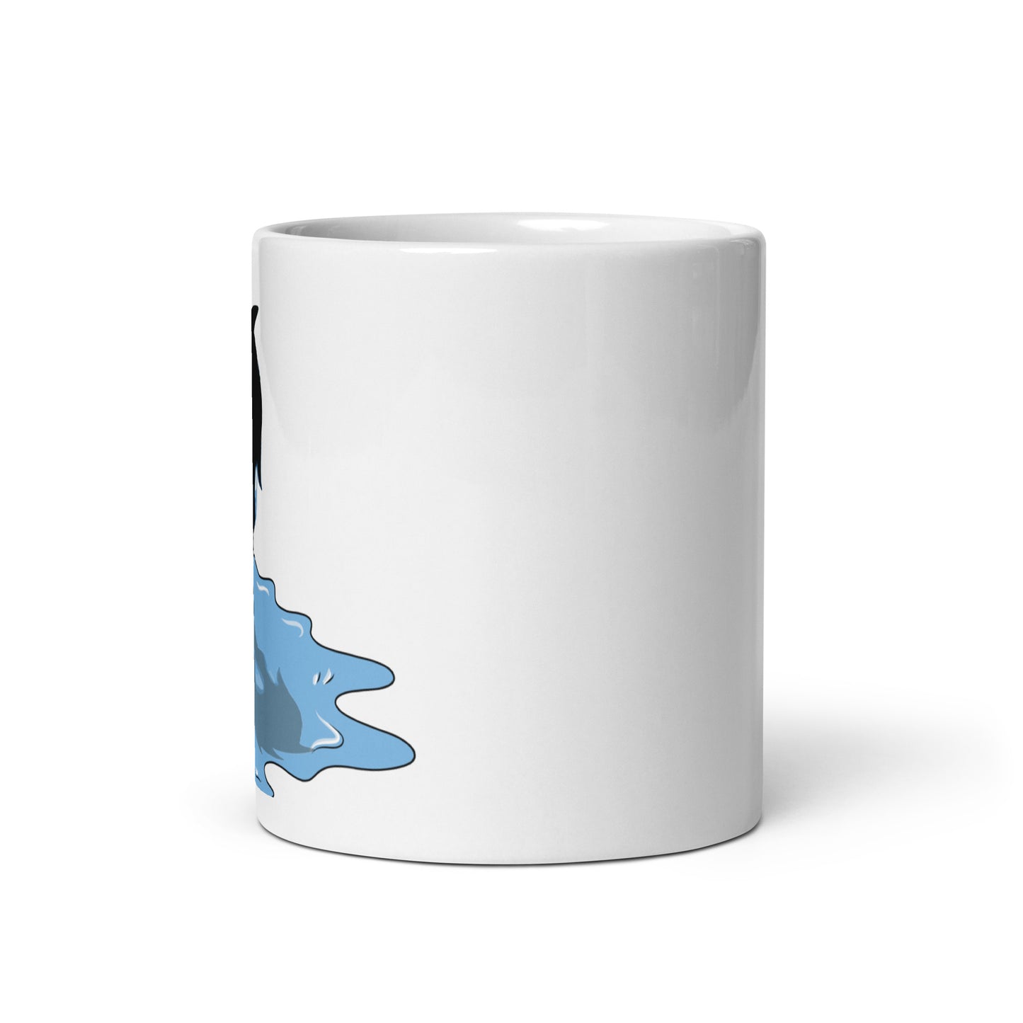 White glossy COZZY mug