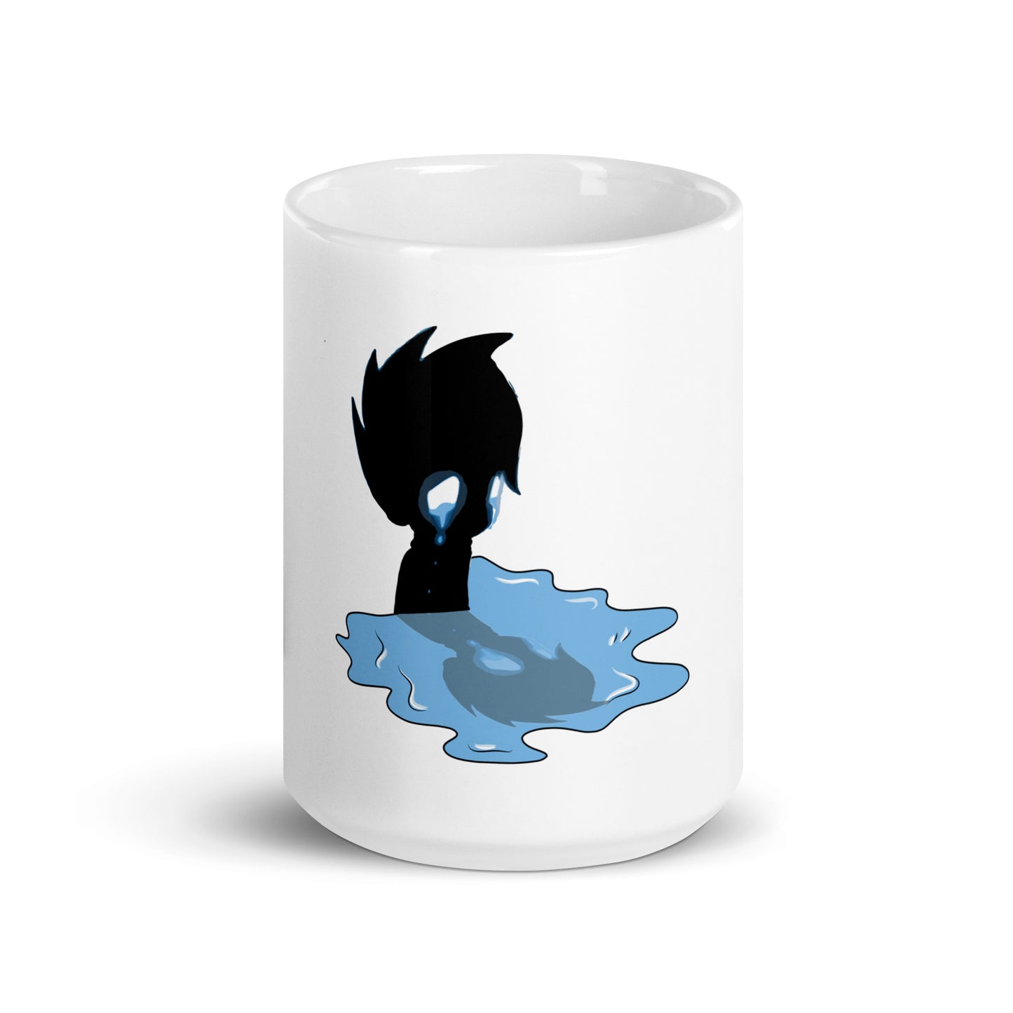 White glossy COZZY mug