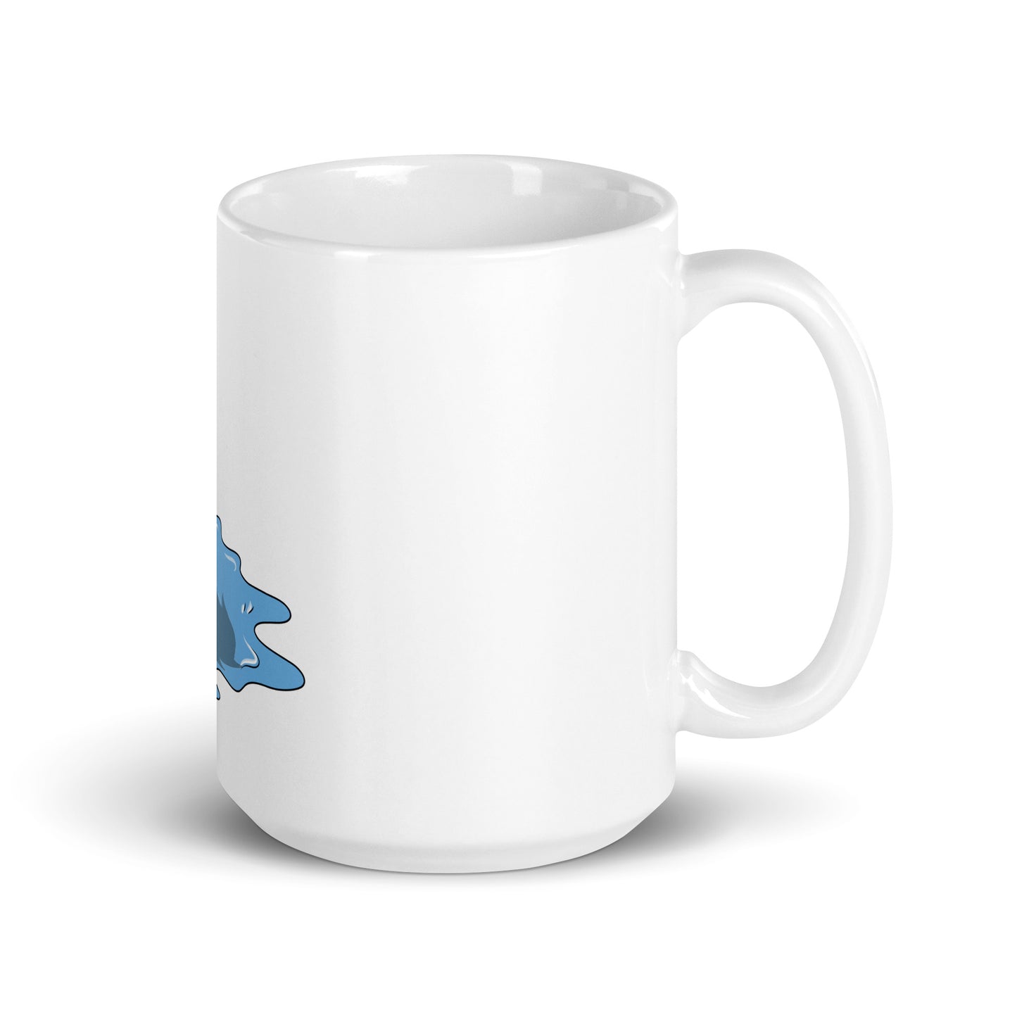 White glossy COZZY mug