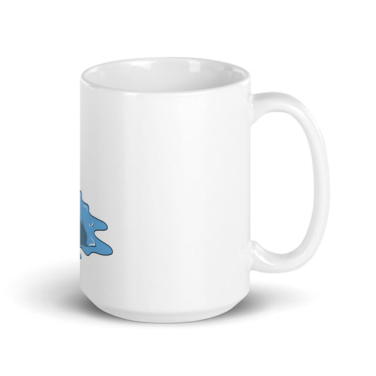 White glossy COZZY mug